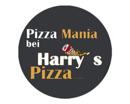 Harry's Pizza Mania logo.